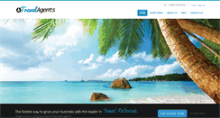 Desktop Screenshot of 4travelagents.com